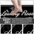Laundry Room Rug Runner, 17.7"x45" Non Slip Black Laundry Rugs, Farmhouse Washable Floor Mats for Laundry Room