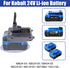 New Version V8 V7 Battery Adapter for Kobalt 24V Lithium Battery to Replace Dyson V8 V7 Vacuum Cleaners