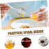 5.34 Inch CALLARON Glass Honey Dipper Clear Honey Stirring Rod for Household Jam Syrup Mixing and Serving