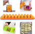 10 Cavity Long Stick Silicone Candy Chocolate Molds for Chocolate Gummy Candy Caramel, Set of 4