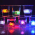 LED Ice Cube Shape Lights, Liquid Sensor Glowing Light up Ice Cubes for Drinks and Party Decorations