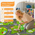 3x5 Car Play Rug City Life Traffic Road Kids Rug, Educational Road Carpet Kids Play Mat for Floor Nursery Toddler