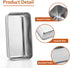 P&P CHEF 9 Inch Loaf Pan, Stainless Steel Bread Baking Pan, Non Toxic Bakeware for Bread, Cake, Lasagna