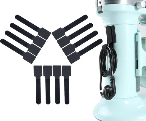 Appliance Cord Holder, Upgraded Adhesive Organizer for Countertop Appliances, APOTOU 12 Pack