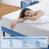 TASTELIFE 100% Waterproof Queen Mattress Protector, Cooling Deep Pocket Cover, Ultra-Soft 3D Air Fabric