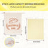 BERBAM 2 Pack Freshness,13X17 inch Beeswax Bread Bags with Replaceable Liners,Reusable Bread Bags for Homemade Bread
