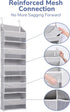 1 Pack 5 10 44 lbs 5 ULG Over Door Organizer with Large Pockets Mesh Side Pockets, Weight Capacity Hanging Storage