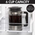 Primula 2-in-1 Coffee Maker, French Press & Cold Brew, 6 Cup Size, Durable Glass Carafe, Comfort Grip Handle