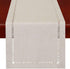 Grelucgo Handmade Hemstitched Rectangle Table Runners, Beige 14x36 inch Dresser Scarves