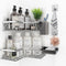 QHMCHLDZ Adhesive Shower Caddy, 6 Pack Corner Bath Organizer, Rustproof Stainless Steel Shower