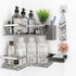 QHMCHLDZ Adhesive Shower Caddy, 6 Pack Corner Bath Organizer, Rustproof Stainless Steel Shower