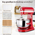 Mixer Mat Slider for KitchenAid 5-8 Qt Bowl-Lift Mixer, Metal Appliance Sliding Tray for Kitchen Aid Professional