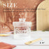 Countertop 12oz Glass Salt Cellar with Lid Salt Container with Spoon for Embossed Pattern Salt Box for Storing Sea Salt