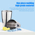 Stainless Steel Malt Milkshake Mixer Cup, Thickening Metal Drinking Glass for Bar, Hand Blender, 750ML
