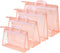 CINPIUK Handbag Dust Bags Clear Purse Storage Organizer for Small to Extra Large Handbags, Dust Free Hanging Zipper