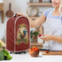 Sunflower Rooster Print Blender Dust Cover, Anti-Fingerprint Polyester Appliance Cover for Stand Mixer or Coffee Maker