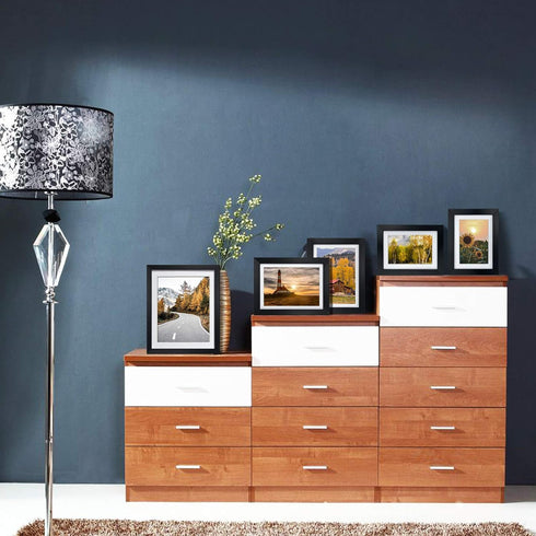 Giftgarden 4x6 Picture Frame Set of 4, 5x7 Frames Matted for 4x6 Pictures or 5x7 Photos, Black Wall Hanging or Tabletop