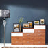 Giftgarden 4x6 Picture Frame Set of 4, 5x7 Frames Matted for 4x6 Pictures or 5x7 Photos, Black Wall Hanging or Tabletop