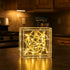 8.5 20 Bulb 4" Bulb 24" Novelty Lights Feet Clear Mini Light String on White Wire, Non-Connectable Incandescent Fairy