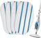 Steam Mop Pads for PurSteam ThermaPro 10-in-1 and 211 Steam Mop Cleaner, Washable Reusable Microfiber Replacement Pads