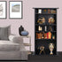 5 Nova Microdermabrasion Tier DVD cd Storage DVD Shelf Adjustable Bookshelf Bookcase Media Storage Organizer Cabinet