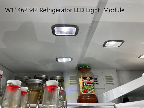 W11462342 Refrigerator LED Light Module Assembly, Daylight White for Kitchenaid, Jenn-air, Whirlpool Refrigerators