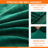 Set 4, Velvet Chair Covers for Dining Chair of Stretchy Soft Parson Chair Covers Removable Washable Kitchen Dining Room