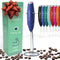 Elementi Portable Electric Milk Frother, Matcha Whisk, Mini Electric Hand Blender for Coffee, Periwinkle