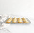 USA Pan Bakeware Madeleine Pan, 16-Well Aluminized Steel