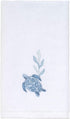 Avanti Linens Fingertip Towel, Soft & Absorbent Cotton Towel (Caicos Collection), Optic White, 18.00" x 11.00"