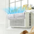 17.5" 28.5" Adjustable AC Air Deflector, AC Vent Deflector, Direct Airflow Prevention, Extends to Length,Fits Most