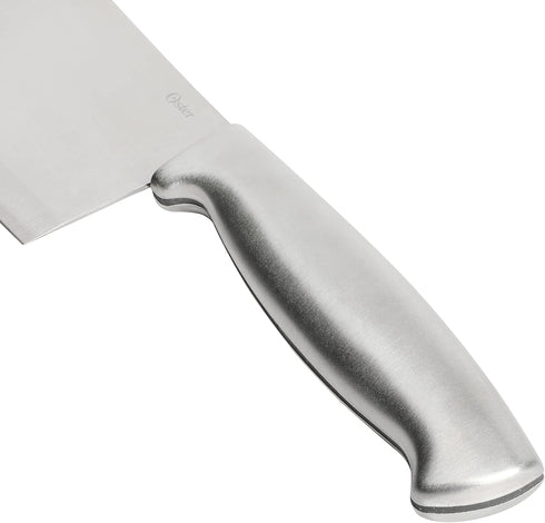 Oster Baldwyn 6" Cleaver Knife Kitchen Cutlery with Stainless Steel Handle