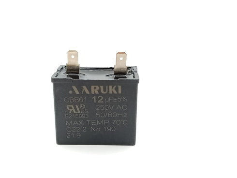 WR55X24064 WR62X79 Run Capacitor Replacement 12uF for GE Refrigerator