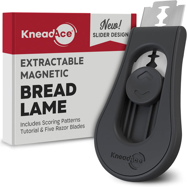 Upgraded Magnetic Bread Lame, Professional Dough Scoring Tool with Extractable Blade, Sourdough Bread Tool for Baking