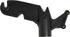 JSP Manufacturing Multi-Purpose Plastic Utility Hook, Screw On Pole Attachment for Hanging Lights and Ropes, Black