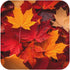 Nameapo Autumn Fall Leaves Coasters for Drinks Leather Coasters Set of 6 for