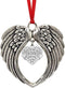 JUPPE Memorial Sympathy Gift - Angel Wings Christmas Ornament Decoration - A Piece of My Heart Lives in Heaven