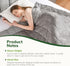 60 80in, 15lbs Sivio Weighted Blankets for Adults, Soft Minky Heavy Blanket for Calm Sleeping, Brethable Cooling