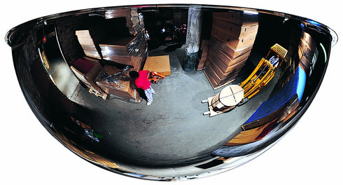 See All PV18-360 Panaramic Full Dome Security Mirror, 18" Diameter, 360 Degree Viewing Angle (Pack of 1)
