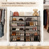 Gmrithaf 6 Closet,Entryway,Dorm,Garage,Corridor, 33.8" 6 Shoe Rack - Tier Shoe Organizer Storage Rack with Non-Woven