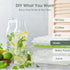 DOQAUS Ice Cube Tray with Lid and Bin, 4 Pack Silicone Plastic Ice Cube Trays with Ice Box and Ice Scoop