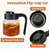 64 oz Mason Jar Pitcher with Tea Filter, Airtight & Leakproof Glass Pitcher with Lid, Sun Tea Glass Jar for Outside