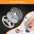 1500ml, 50oz, Stainless Steel French Press Coffee Maker Black Double-Wall Insulated Large French Coffee Press