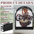 Cinnvoice Countertop Coffee Metal Napkin Holder Kitchen Decorative Paper Towel Stand Small Napkins Holder for Coffee