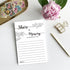 Share a Memory Card, Memorial Cards for Celebration of Life, Funeral Guest Book, 4x6 Inch, 50 Pack