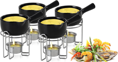 Artestia Butter Warmer for Seafood Set of 4, Ceramic Lobster Butter Warmers