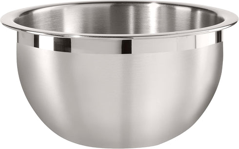Oggi 3-Quart Two-Tone Stainless Steel Mixing Bowl for Mixing, Making Dough, Dressing Salads, Washing Vegetables