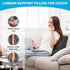 TANYOO Back Support Pillow for Recliner Dual Layer Lumbar Support Pillow with Gel Memory Foam Ergonomic Orthopedic