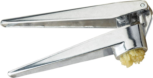 Fantes No-Peel, Self Cleaning Garlic Press, 6.25 x 1-Inches, the Italian Market