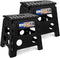 ACKO 2PACK Folding Step Stool - 13" Height Premium Heavy Duty Foldable